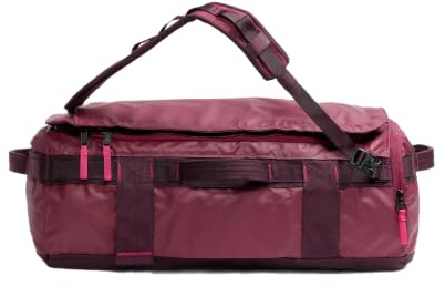 THE NORTH FACE Unisex Base Camp Voyager 32L Duffel, Burgundy Crush/Deep Bur