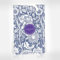 The Master Herbalist LAVENDER Scented Wardrobe Freshener Sachets in a WILLIAM MORRIS Design in BLUE