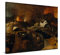 PICANOVA – Christ's Descent into Hell 100x75cm – Bild auf Leinwand – Premium Kunstdruck Auf 2cm Holz-Keilrahmen Für Schlaf- Und Wohnzimmer – Klassische Kunst