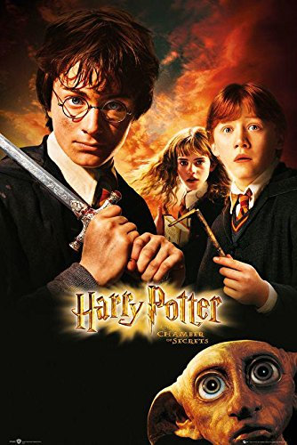 Close Up Harry Potter und die Kammer des Schreckens Poster (61cm x 91,5cm) + Ü-Poster