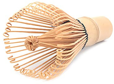 ANCLLO Fouet en bambou Chasen Poudre Matcha Outil de Cérémonie Thé Japonais Accessoire 50-60 Broches