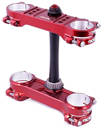 Xtrig Gabelbrücken-Kit Rocs Pro Rot Gr. Offset 20-23 mm