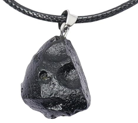 Kristalle und Edelsteine Moldavit Kristall Rregular Form | Kristall Halskette | Kristall Anhänger Schmuck | Weihnachtsgeschenke für Frauen