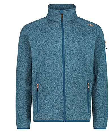 CMP - Knit-Tech-Fleecejacke für Herren, Deep Lake-White, 56