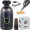 Deuson 2200 Pa Desktop Vacuum Cleaner USB Rechargeable Mini Table Dust Sweeper with Brushes Handheld Keyboard Vacuum Cleaner Cordless Silent Portable Desk Dust Cleaner for Home Office