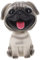 Garneck Bommel-hundeverzierung Simulation Schüttelkopfhund Desktop-welpen-dekor Auto Armaturenbrett Dekor Hund Armaturenbrett Ornament Hundekuchendeckel Harz Spielzeugauto Kind Mini