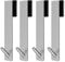 CLKE 4 Stück Duschhaken, Türhaken zum Einhängen, Duschwand Halterung, Flipchart Ständer, Haken für Handtuchheizkörper, Werkstoff Edelstahl, Haken ohne Bohren, für Duschwand, Glastüren