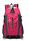 FSJMTQTS Wanderrucksack 40L Outdoor-Fotografie Wandern Backpacking Camping Bergsteigen Rucksack Reiten Angeln für Camping Klettern(Rose Red)