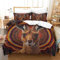 ENYISIYULO Bettwäsche Set Känguru Bettbezug Cute Känguru 3D Bettwäsche-Set Deluxe Mikrofaser Weiche Bettbezug Mit Reißverschluss Und Kissenbezüge Single（140x200cm）