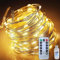 Volunx Fairy Lights 2/5/10/20/30m Copper USB Plug in, White Warm 8 Modes Copper Wire String Lights Remote Timer, Twinkle Firefly Lights for Bedroom Party Night Room Decorations Christmas (2m / 20LED)