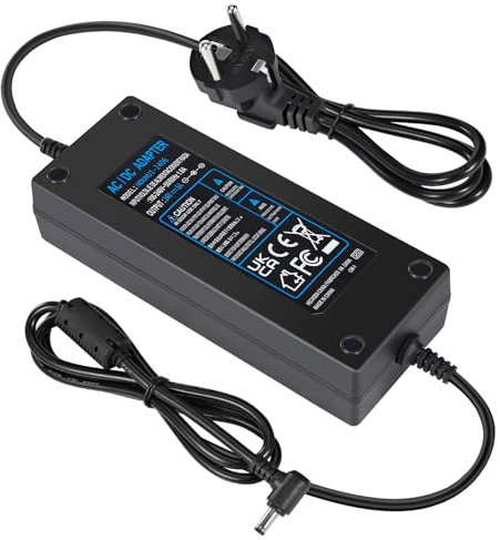 HOUHUI 24V 6A Netzteil Adapter,Netzadapter Transformator,AC 100-240V~50/60hz bis DC 24V 6 Amp 144W Stromversorgung für LED Streifen,Kamera,LCD Monitor,Steckdose Adapter - DC Stecker 5,5 * 2,5/2,1mm