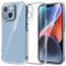 FANNTAKO Clear Phone Case iPhone 14,Anti-Scratch Thin Slim Protective Bumper Phone Cover, Lightweight Yellowing Resistant Hard PC Transparent iPhone 14 Case Shockproof Military Grade Cases