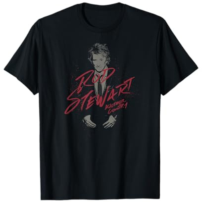 Offizielles Rod Stewart Another Country Album Cover Band T-Shirt