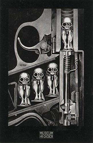 Gebärmaschine Poster by H. R. Giger, 61x92