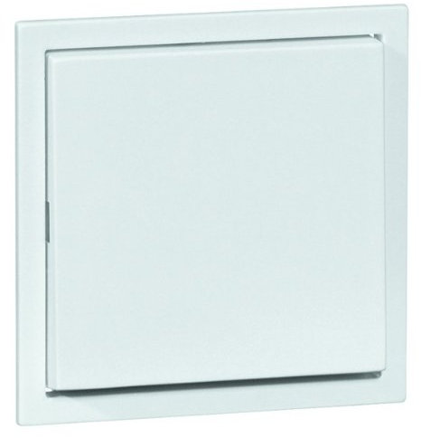 Peha 00103811 Aura Wippe für 500-er Grundelement, Wechsel-, Kreuzschalter, Taster neutral, reinweiß