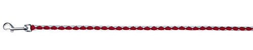 Trixie 14343 Cavo Leine, S-XL: 1,00 m/ø 12 mm, rot / silber