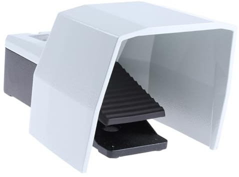 Siemens 3SE2902-0AA20 Foot -Operated Button, (Without Latching) Single Pedal, M20X1,5 Cable Entry IP65, 1NO + 1NC with Cover, White
