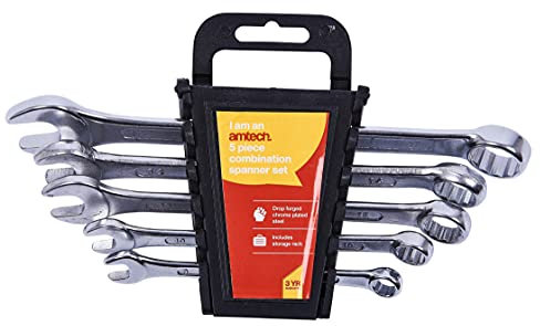 Amtech K0100 5 Piece Combination Spanner Set