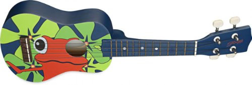 Stagg US-FR Sopran-Ukulele mit Frosch-Aufdruck