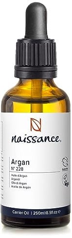 Naissance Marokkanisches Arganöl (Nr. 228) 50ml - Natürliche Feuchtigkeitsversorgung & Pflege für Gesicht, Haut, Haare, Bart & Nagelhaut