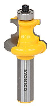 Yonico 16145 - Flute and Bead Router Bit, Radius: 3/16 - 1/2 Shank
