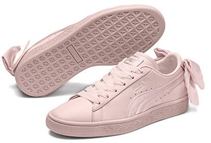 Puma Basket Bow Wn's, Scarpe da Ginnastica Basse Donna, Rosa (Pearl-Pearl), 37 EU