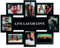 Close Up 3D Fotorahmen LIVE Laugh Love für 8 Fotos- Qualität Collage Bilderrahmen - ca. 56 x 44 x 2 cm – schwarz