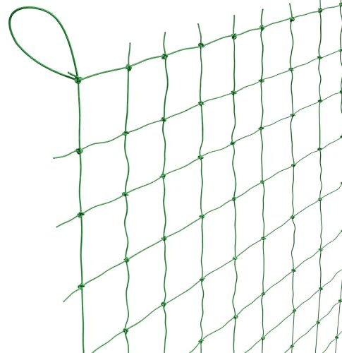 GardenGloss® Rete per piante rampicanti con una maglia di grandi dimensioni per la raccolta particolarmente redditizia di cetrioli - dimensioni: 10 x 2m