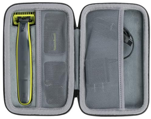 co2CREA Tasche für OneBlade Rasierer QP2824 QP2834 QP2724 QP2734 QP2520 QP2530 QP2620 QP2630 Bartschneider Case Schutz-Hülle Etui Tragetasche