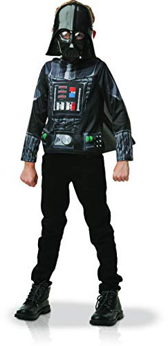 Rubies plastron-set Dark Vader Jungen, I-300109, svart
