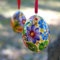 Exklusive Bemaltes Osterei aus Holz zum Aufhängen, Ukrainische Ostereier- Pysanky mit Blumenmuster der Petrykiwka-Malerei