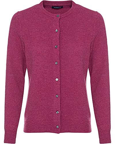 Highmoor Lambswool Cardigan Pink, 46