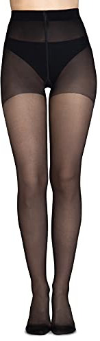 LORES Collants anti-varices relaxants pour femme Jambes légères 70 DEN Compression Medica, noir, M