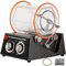 VEVOR Polisseuse à bijoux en polycarbonate dur 5kg Polisseuse de surface rotative 60W Polissage de bijoux Rotatif - Laboratoire à billes - Antidérapante Stable pour matériaux en alliage de magnésium