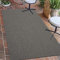 Klassisch-moderner Sisal Teppich Schlafzimmer • In- & Outdoor • in anthrazit, 80x150 cm
