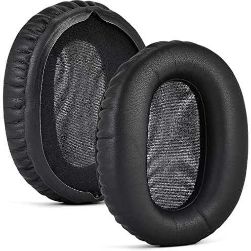 CH710N Ear Pads - Replacement Cushions Compatible with Sony WH-CH710N / WH-CH700N (WHCH700N) & MDR-ZX780 (ZX780DC) / MDR-ZX770 (ZX770BN ZX770BT) / MDR-10R (10RNC 10RBT) / WH-XB900N Headset (Black)