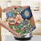 Xoenoiee Boho Floral Blossoms Pattern Pressure Cooker Cover for 8 qt Instant Pot, Kitchen Appliance Dust Cover with Pockets for Rice Cooker Air Fryer Slow Cooker, XOE-CZ45