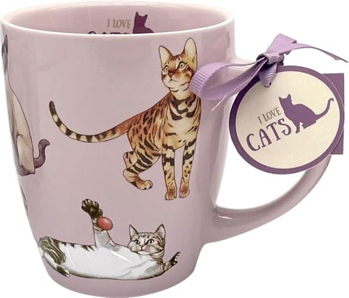 Die Spiegelburg PORZ.Tasse Katzen Cats & Dogs