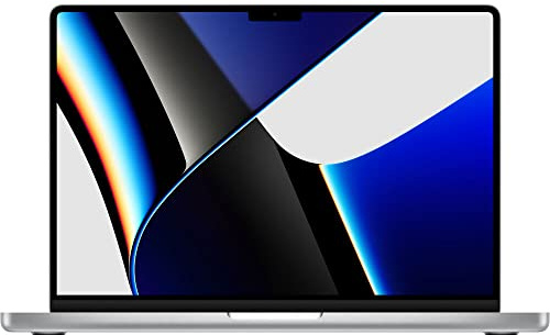 2021 Apple MacBook Pro mit Apple M1 Max Chip (16-zoll, 32GB RAM, 1TB SSD Kapazität) (QWERTY Spanish) Silber (Generalüberholt)