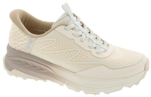 Skechers Tenis Switch Back Mist para Mujer, Natural, 41 EU