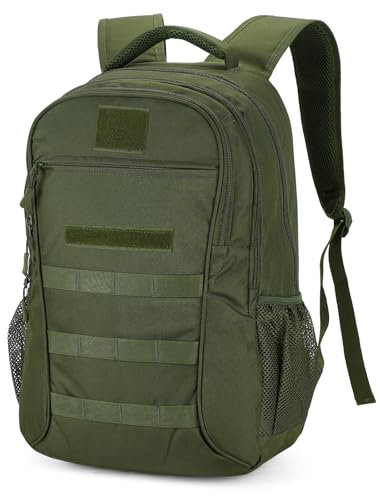 Explokit Militär-Rucksack 15L & 25L mit MOLLE-System - Taktischer Motorrad- & Wanderrucksack für Assault, Wandern, Reisen & Camping