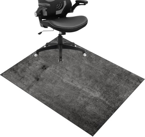 JaevKwzy Bürostuhl Unterlage - Bodenschutzmatte für Hartböden - Schreibtischstuhl Unterlage für Laminat - Gaming Teppich Stuhlunterlage Antirutsch - Schutzmatte Computerstuhl Teppiche 180 x 230 cm