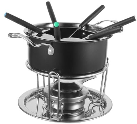 Amosfun Fondue Sets Melting Pot Tool Kitchen Melting Pot for Chocolate Cheese Ice Cream