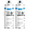 Etrexonline Pintura Spray Ecológica 400ml - Base Agua, Sin Olor - Para Muebles, Metal, Plástico y Madera - Colores Vivos y Permanentes, Cobertura Uniforme - Blanco Satinado, 2 unidades