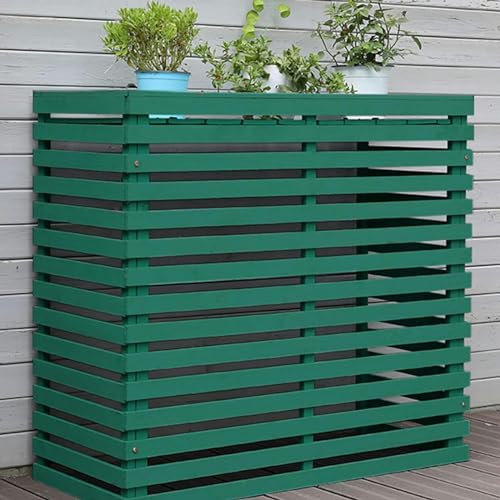 Outdoor Unit Mini Split Air Conditioner Cover, Protective Cover for Air Conditioner, Outdoor Wooden Air Conditioner, Fence To Hide Air Conditioner, Suitable for Outdoor Air Conditioning Unit