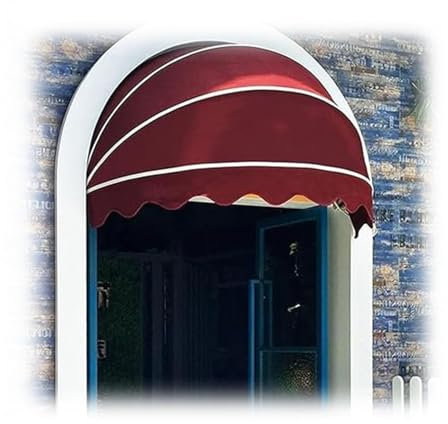 Toldo Plegable con Forma De Sandía For Ventana O Puerta, Resistente A La Lluvia, La Nieve Y El Sol, Ideal For Exteriores En Todas Las Estaciones.(Color-1,90CM)