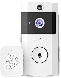 Camurex 2.0 – Video Doorbell Camera: Instant Alerts, HD Video, Two-Way Talk, Easy App Control, Long Battery Life, Real-Time Notifications (Camurex 2.0 - Video Doorbell Camera)