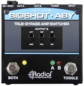TONEBONE Bigshot Aby Gitarre Effekte Switcher – Schwarz