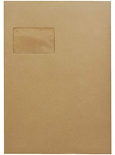 Soennecken Versandtasche 2067 C4 mF sk natronbraun 25 St./Pack.