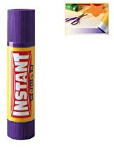 INSTANT PEGAMENTO EN BARRA CON COLOR 10 GRAMOS. EDUCA